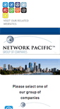 Mobile Screenshot of networkpacific.com.au