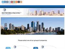 Tablet Screenshot of networkpacific.com.au